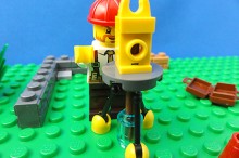 レゴ測量中