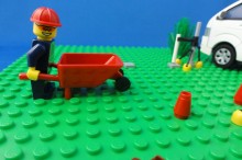 現場作業中