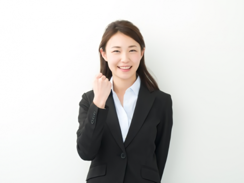 頑張る女性